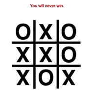 Game Impossible Tic Tac Toe